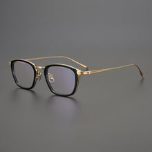 Load image into Gallery viewer, Retro Acetate Titanium Glasses Frame Men Square Myopia Prescription Optical Eyeglasses Frame Women Vintage  Brand Eyewear