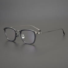 Load image into Gallery viewer, Retro Acetate Titanium Glasses Frame Men Square Myopia Prescription Optical Eyeglasses Frame Women Vintage  Brand Eyewear