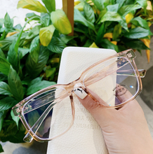 Load image into Gallery viewer, Retro Anti Blue Ray Computer Glasses Women Round Eye Glass Blue Light Blocking Eyewear Optical Bluelight Glasses