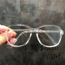 Load image into Gallery viewer, Retro Anti Blue Ray Computer Glasses Women Round Eye Glass Blue Light Blocking Eyewear Optical Bluelight Glasses