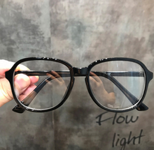Load image into Gallery viewer, Retro Anti Blue Ray Computer Glasses Women Round Eye Glass Blue Light Blocking Eyewear Optical Bluelight Glasses