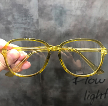 Load image into Gallery viewer, Retro Anti Blue Ray Computer Glasses Women Round Eye Glass Blue Light Blocking Eyewear Optical Bluelight Glasses