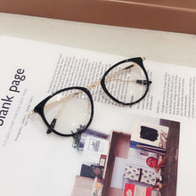 Load image into Gallery viewer, Retro Anti Blue Ray Computer Glasses Women Round Eye Glass Men Blue Light Blocking Eyewear Optical Frames Gift