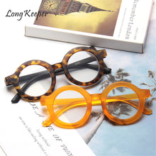 Load image into Gallery viewer, Retro Anti-blue Light Glasses Frame Children&#39;s Round Glasses For Kids Student Eyeglasses Child Boys Girls Goggle Cute Orange