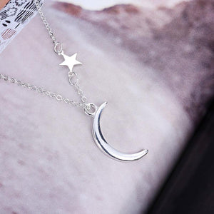 Retro Art Crescent Head Necklace Pendant Jewelry Fancinating Jewelries Choker Necklace Stylish Romantic Valentine's Gift Choker