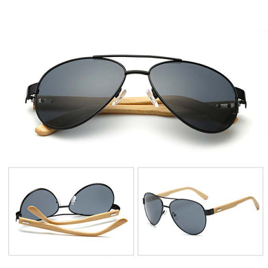Retro Bamboo Sunglasses | Retro Men, Classic Retro Sunglasses, Temple Legs, Frames, Frames, Polycarbonate Lens Sunglasses CN1510