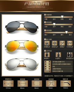 Retro Bamboo Sunglasses | Retro Men, Classic Retro Sunglasses, Temple Legs, Frames, Frames, Polycarbonate Lens Sunglasses CN1510