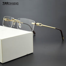 Load image into Gallery viewer, Retro Brand eyeglasses frame women Square Glasses Frame men 2023 myopia computer spectacle frames Vintage Handmade designer nerd