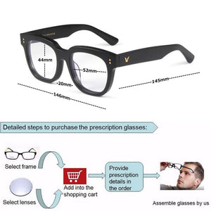 Retro Brand glasses frame women 2023 round glasses frame men myopia prescription spectacle frames Women's eyeglasses frame Men's