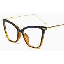 Load image into Gallery viewer, Retro Cat Eye Glasses Women&#39;s Eyeglasses Frame Luxury Brand Designer Spectacles Transparent Cat&#39;s Eye Glasses Female Eyewear
