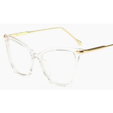 Load image into Gallery viewer, Retro Cat Eye Glasses Women&#39;s Eyeglasses Frame Luxury Brand Designer Spectacles Transparent Cat&#39;s Eye Glasses Female Eyewear