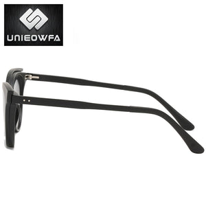 Retro Cat Eye Magnet Clip On Glasses Frame Women Optical Myopia Eyeglasses Frame Prescription Polarized Magnet Clip Sunglasses