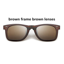 Load image into Gallery viewer, Retro Cat Eye Polarized Sunglasses Clip on Myopia Glasses Eyeglasses Accessories Sunglasses Lens Oculos Gafas De Sol HDCRAFTER