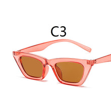 Load image into Gallery viewer, Retro Cat Eye Sun Eye Sunglasses Metal Hinge Women&#39;s Casual Sungalsses