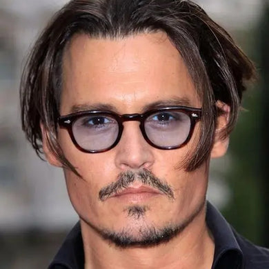 Retro Cat Eye Sunglasses Brand Designer Ocean Mirror Round Sun Glasses Male Female Vintage Small Frame Johnny Depp Oculos