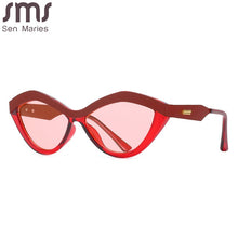 Load image into Gallery viewer, Retro Cat Eye Sunglasses Women  Brand Designer Vintage Small Frame Sun Glasses Female Black Shades Oculos De Sol