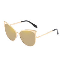 Load image into Gallery viewer, Retro Cat Eye Sunglasses for Women Men  Hollow Design Vintage Sun Glasses Mirror Lens Female Male Tinted Eyewear UV400