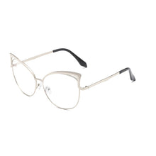 Load image into Gallery viewer, Retro Cat Eye Sunglasses for Women Men  Hollow Design Vintage Sun Glasses Mirror Lens Female Male Tinted Eyewear UV400