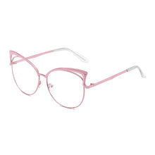 Load image into Gallery viewer, Retro Cat Eye Sunglasses for Women Men  Hollow Design Vintage Sun Glasses Mirror Lens Female Male Tinted Eyewear UV400