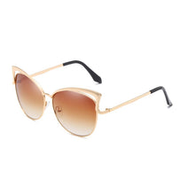 Load image into Gallery viewer, Retro Cat Eye Sunglasses for Women Men  Hollow Design Vintage Sun Glasses Mirror Lens Female Male Tinted Eyewear UV400