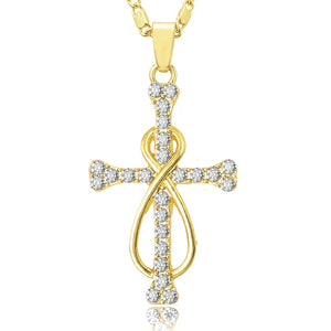 Retro Christian Jesus Single Titanium Scripture Cross Necklace Stainless Steel Black Prayer Choker Cross Pendants For Men Colar