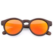 Load image into Gallery viewer, Retro Circle Glasses Sunglasses Women Polarized Vintage  Bamboo Wooden Sunglasses Men Driving Gafas De Sol