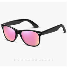 Load image into Gallery viewer, Retro Classic Polarized Sunglasses Mens Womens Tortoise Brown Square Glasses Vintage Driving Mirror Coating Shades 2140