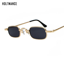 Load image into Gallery viewer, Retro Classic Round Steampunk Sunglasses Men and Women Brand Designer Rimless Glasses  UV400