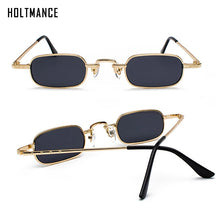 Load image into Gallery viewer, Retro Classic Round Steampunk Sunglasses Men and Women Brand Designer Rimless Glasses  UV400