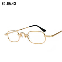 Load image into Gallery viewer, Retro Classic Round Steampunk Sunglasses Men and Women Brand Designer Rimless Glasses  UV400