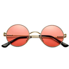 Load image into Gallery viewer, Retro Classic Small Round Polarized Sunglasses Men Brand Designer Sun Glasses Women Metal Frame Black Lens Eyewear Driving UV400