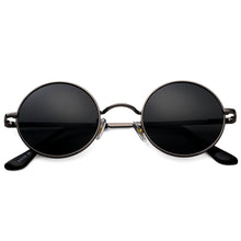 Load image into Gallery viewer, Retro Classic Small Round Polarized Sunglasses Men Brand Designer Sun Glasses Women Metal Frame Black Lens Eyewear Driving UV400