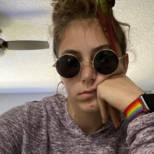 Load image into Gallery viewer, Retro Classic Small Round Polarized Sunglasses Men Brand Designer Sun Glasses Women Metal Frame Black Lens Eyewear Driving UV400