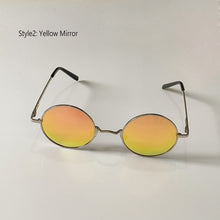 Load image into Gallery viewer, Retro Classic Vintage Round Polarized Sunglasses Men Brand Designer Sun Glasses Women Metal Frame Black Lens Eyewear Driving