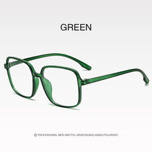 Load image into Gallery viewer, Retro Computer Spectacles Clear Glasses Frame Women Men Transparent Lens Myopia Optical Eyeglasses Oversized Square Frames