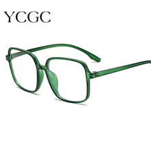 Load image into Gallery viewer, Retro Computer Spectacles Clear Glasses Frame Women Men Transparent Lens Myopia Optical Eyeglasses Oversized Square Frames
