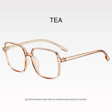 Load image into Gallery viewer, Retro Computer Spectacles Clear Glasses Frame Women Men Transparent Lens Myopia Optical Eyeglasses Oversized Square Frames