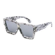 Load image into Gallery viewer, Retro Diamond Flower Sunglasses Men Women  Brand Designer Sun Glasses UV400 Shades Female