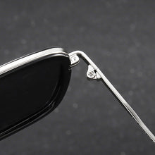 Load image into Gallery viewer, Retro Double Beam Men&#39;s Ladies Sunglasses Steampunk Sunglasses Men&#39;s Goggles Trend Polarized Square Sunglasses