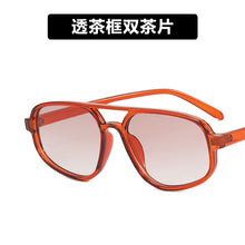 Load image into Gallery viewer, Retro Double Beam Sunglasses Women Men 2023 Irregular Sun Glasses Male Female Brand Designer Driving Eyewear gafas