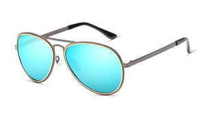 Retro Double ring Polarized Coating Metal Men Glasses Women Occhiali Da Sole Gafas Mujer Lunettes De Soleil Pour Hommes AB940