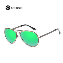 Load image into Gallery viewer, Retro Double ring Polarized Coating Metal Men Glasses Women Occhiali Da Sole Gafas Mujer Lunettes De Soleil Pour Hommes AB940