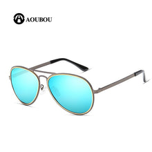 Load image into Gallery viewer, Retro Double ring Polarized Coating Metal Men Glasses Women Occhiali Da Sole Gafas Mujer Lunettes De Soleil Pour Hommes AB940