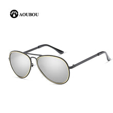 Load image into Gallery viewer, Retro Double ring Polarized Coating Metal Men Glasses Women Occhiali Da Sole Gafas Mujer Lunettes De Soleil Pour Hommes AB940