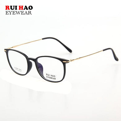 Retro Eyeglasses Frame Super Light ULTEM Optical Glasses Prescription Spectacles Frame Rui Hao Eyewear 17037