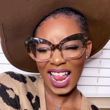 Load image into Gallery viewer, Retro Anti Blue Light Computer Cat Eye Glasses Women Myopia Prescription Eyeglasses Frames Sexy Ladies Optical Eyewear