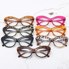 Load image into Gallery viewer, Retro Anti Blue Light Computer Cat Eye Glasses Women Myopia Prescription Eyeglasses Frames Sexy Ladies Optical Eyewear