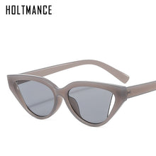 Load image into Gallery viewer, Retro Cat Eye Small Frame Sunglasses Personality Ocean Film Hip Hop Shade Glasses Women Mirror UV400 Gafas De Sol Mujer