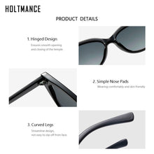 Load image into Gallery viewer, Retro Cat Eye Small Frame Sunglasses Personality Ocean Film Hip Hop Shade Glasses Women Mirror UV400 Gafas De Sol Mujer
