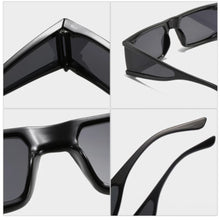 Load image into Gallery viewer, Retro Punk Square Sunglasses For Women Men  Designer Small Frame Silver Sun Glasses Trending Shades UV400 Ladies